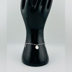 925 sterling silver Elegant Silver Charm Bracelet